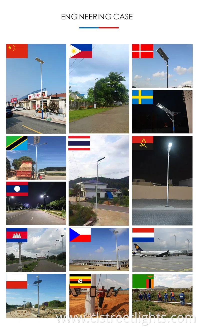 High Quality Automatic All in Two Solar LED Street Light Road Light